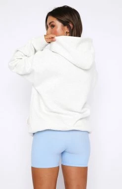 Give It Away Oversized Hoodie Grey Marle 8 Give It Away Oversized Hoodie Grey Marle -Outlet The Lounge Vibe Store 20.10.2210175