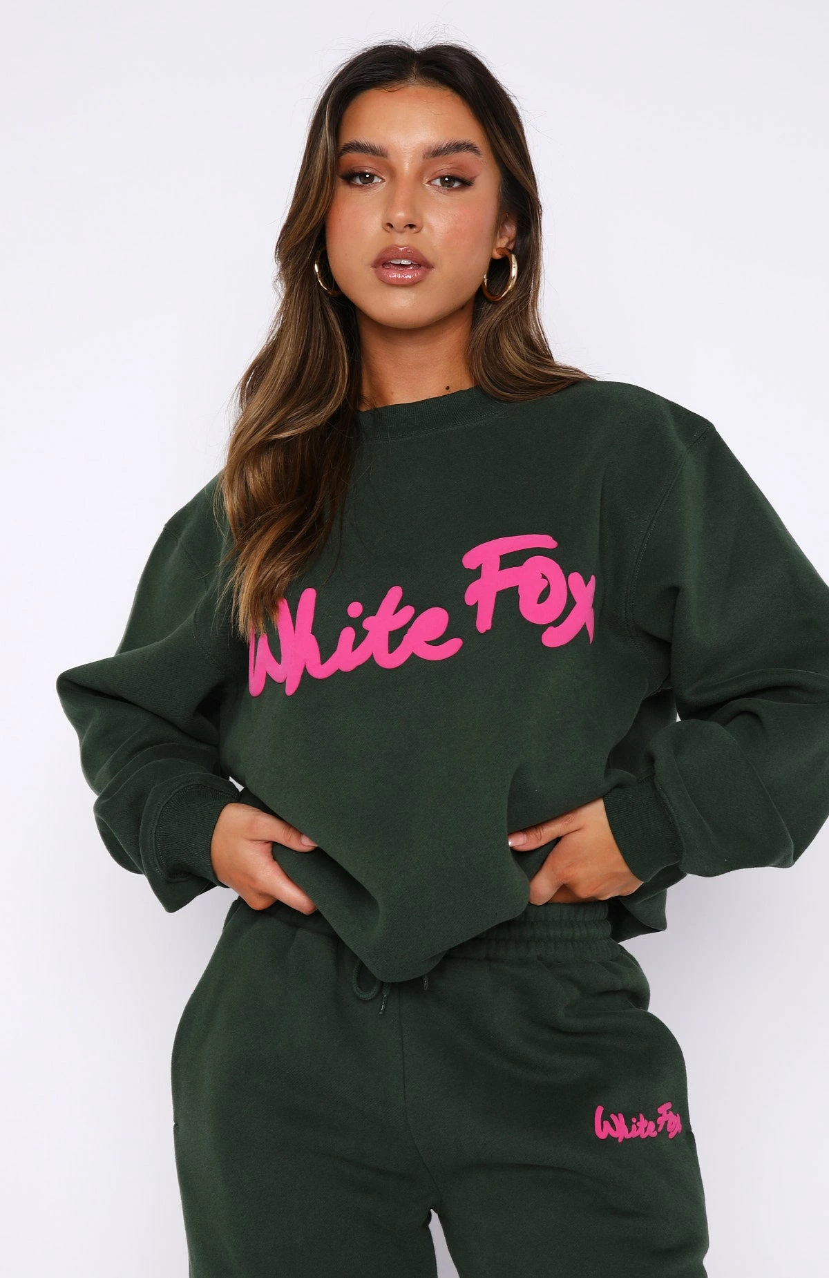 All Time Favourite Oversized Sweater Dark Green 2 All Time Favourite Oversized Sweater Dark Green - Image 2