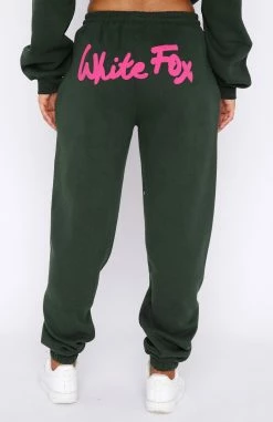 All Time Favourite Sweatpants Dark Green -Outlet The Lounge Vibe Store 20.10.2210235