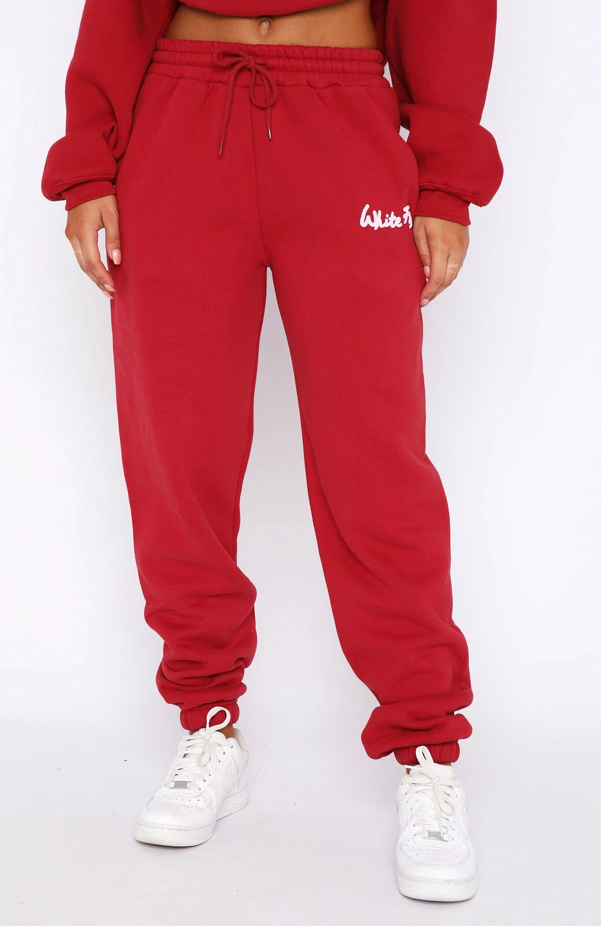 All Time Favourite Sweatpants Red 2 All Time Favourite Sweatpants Red - Image 2