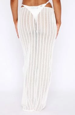 Bittersweet Maxi Skirt White -Outlet The Lounge Vibe Store 20.10.2210502