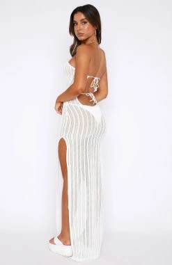 Paradise Feeling Maxi Dress White 9 Paradise Feeling Maxi Dress White -Outlet The Lounge Vibe Store 20.10.2210765