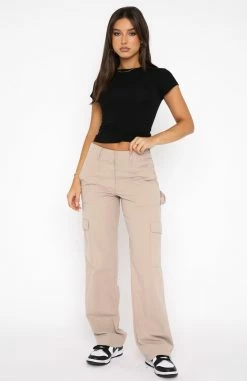 Know Your Worth Pants Beige -Outlet The Lounge Vibe Store 21.07.22 171