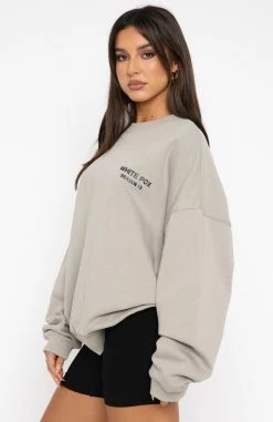 High Status Sweater Mushroom -Outlet The Lounge Vibe Store 21.07.22 855