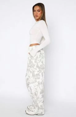 Real Satisfaction Cargo Pants Grey Marble -Outlet The Lounge Vibe Store 22.06.2334535