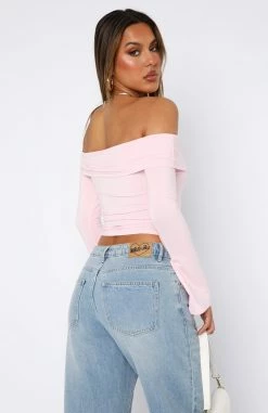 Keep Saying Sorry Long Sleeve Top Baby Pink 7 Keep Saying Sorry Long Sleeve Top Baby Pink -Outlet The Lounge Vibe Store 22.06.2334728