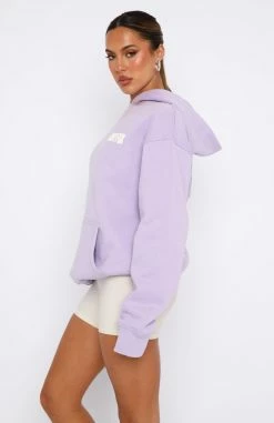 Major Moves Oversized Hoodie Lilac -Outlet The Lounge Vibe Store 22.06.2335486