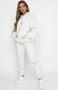 The New Way Hoodie Grey Marle -Outlet The Lounge Vibe Store 22.10.20 2359