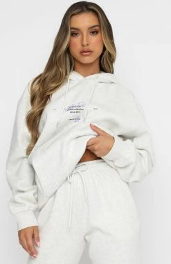 The New Way Hoodie Grey Marle -Outlet The Lounge Vibe Store 22.10.20 2367