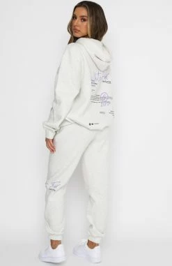 The New Way Hoodie Grey Marle -Outlet The Lounge Vibe Store 22.10.20 2409