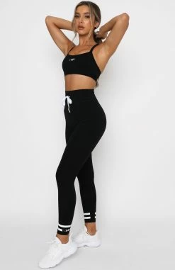 Work It Out Leggings White Stripe 11 Work It Out Leggings White Stripe -Outlet The Lounge Vibe Store 22.10.20 2956