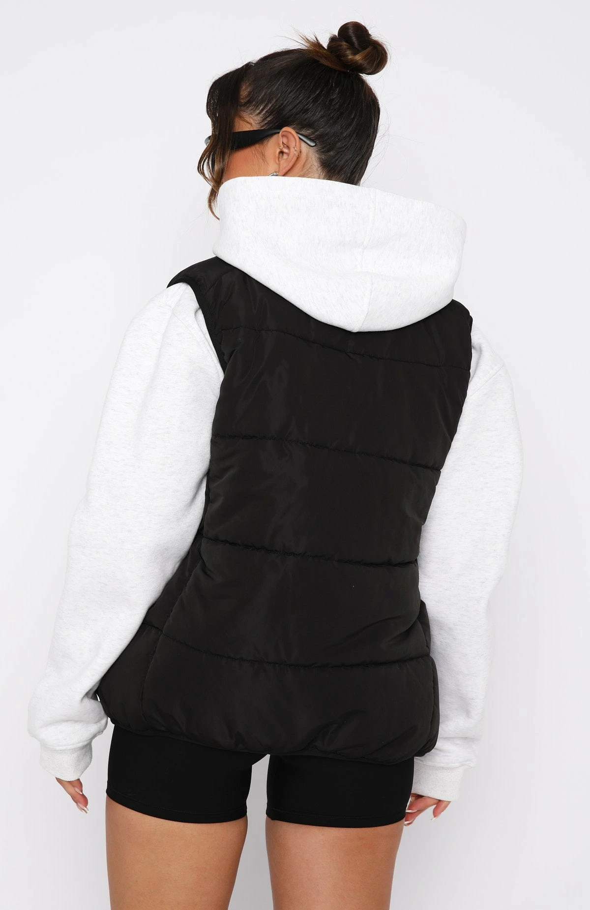 Outside The Lines Puffer Vest Black 4 Outside The Lines Puffer Vest Black - Image 4