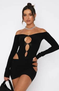 None Of Your Concern Bodysuit Black -Outlet The Lounge Vibe Store 22.12.2220238