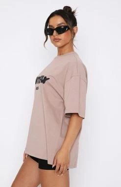 Offstage Oversized Tee Cinnamon -Outlet The Lounge Vibe Store 22.12.2220374