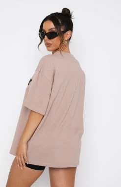 Offstage Oversized Tee Cinnamon -Outlet The Lounge Vibe Store 22.12.2220379