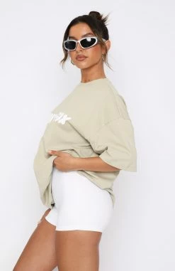 Offstage Oversized Tee Moss 7 Offstage Oversized Tee Moss -Outlet The Lounge Vibe Store 22.12.2220429