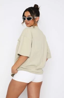 Offstage Oversized Tee Moss 8 Offstage Oversized Tee Moss -Outlet The Lounge Vibe Store 22.12.2220435