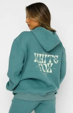 Heartbreak Hotel Hoodie Teal -Outlet The Lounge Vibe Store 23.07.21 1072