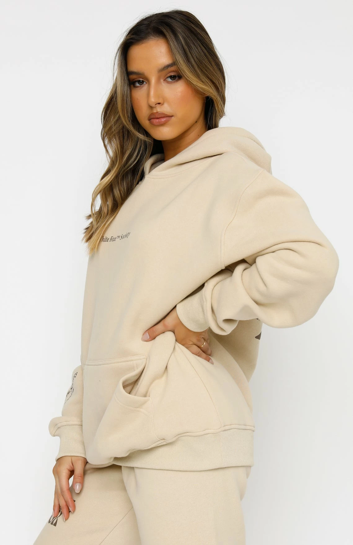 Heartbreak Hotel Hoodie Sand 3 Heartbreak Hotel Hoodie Sand - Image 3