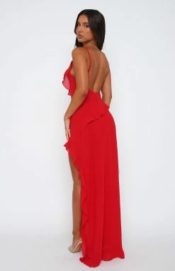 End Of The Road Maxi Dress Red 9 End Of The Road Maxi Dress Red -Outlet The Lounge Vibe Store 23.3.2312307