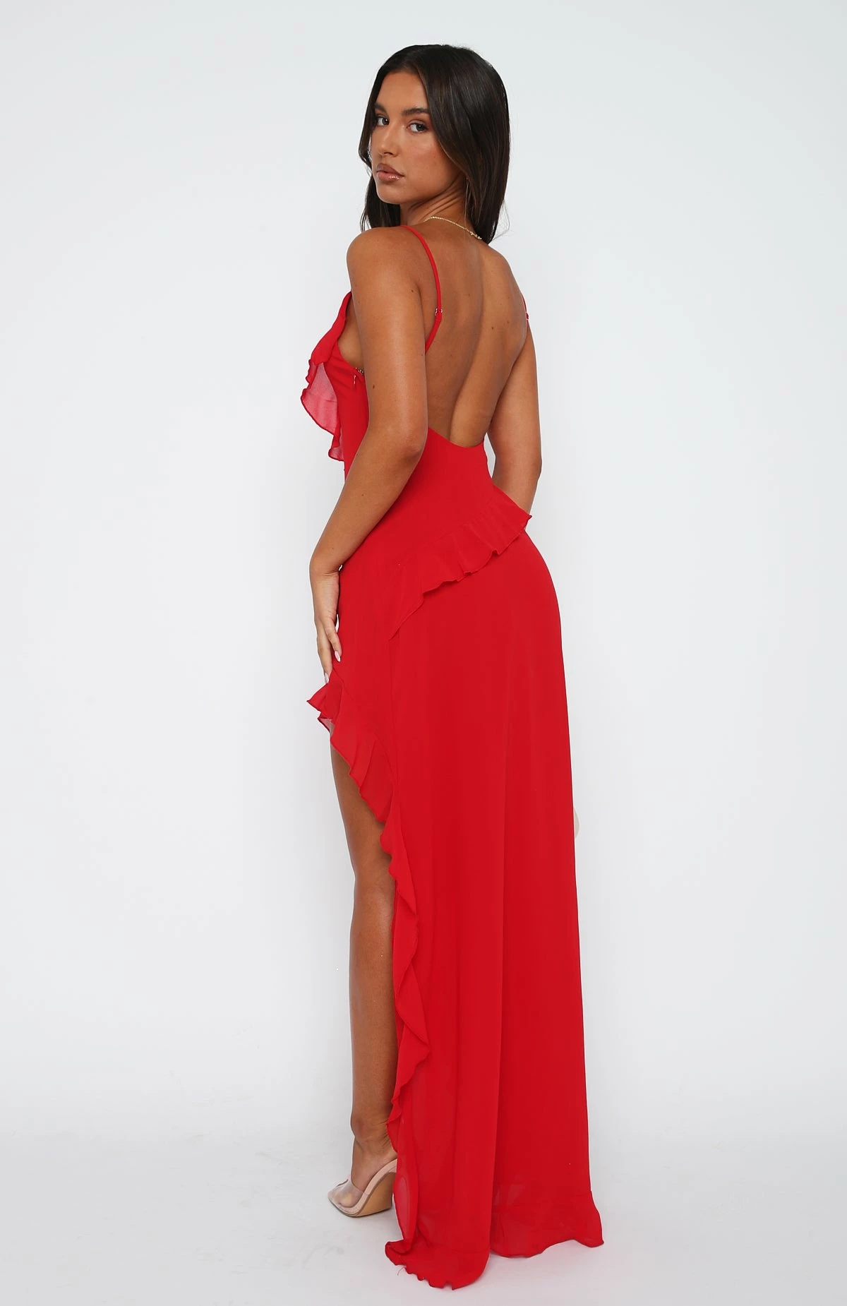 End Of The Road Maxi Dress Red 4 End Of The Road Maxi Dress Red - Image 4