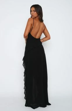 End Of The Road Maxi Dress Black -Outlet The Lounge Vibe Store 23.3.2312326