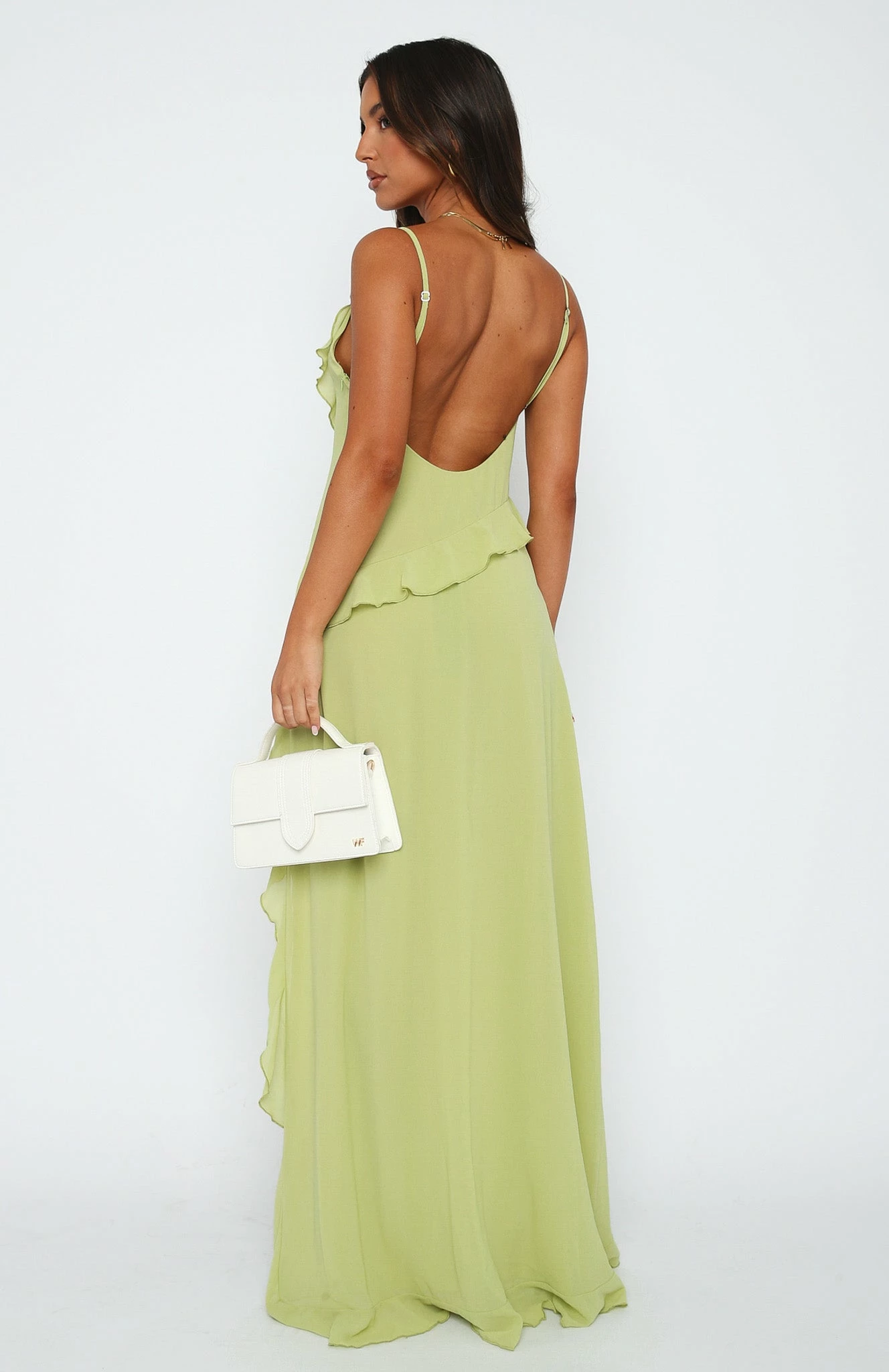 End Of The Road Maxi Dress Matcha 4 End Of The Road Maxi Dress Matcha - Image 4