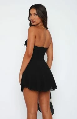 Push The Feeling Mini Dress Black -Outlet The Lounge Vibe Store 23.3.2312369