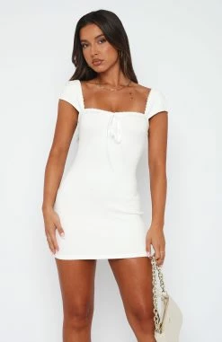 Love Somebody Mini Dress White -Outlet The Lounge Vibe Store 23.3.2312530