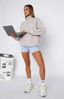 Archive 6.0 Zip Front Sweater Dove -Outlet The Lounge Vibe Store 24.04.2325383