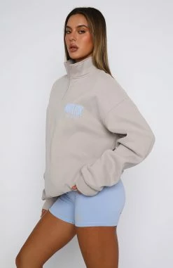 Archive 6.0 Zip Front Sweater Dove -Outlet The Lounge Vibe Store 24.04.2325401