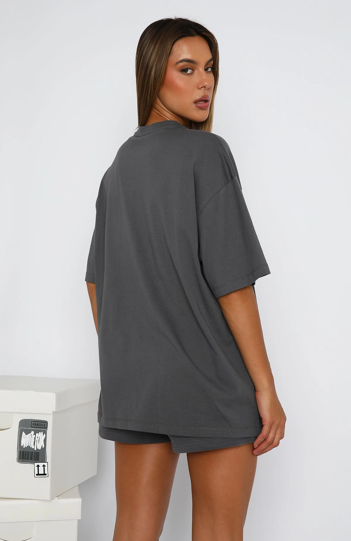 Archive 6.0 Oversized Tee Ash 4 Archive 6.0 Oversized Tee Ash - Image 4