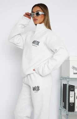 Archive 6.0 Zip Front Sweater Haze -Outlet The Lounge Vibe Store 24.04.2326413