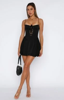 Stay Together Mini Dress Black -Outlet The Lounge Vibe Store 24.04.2326673