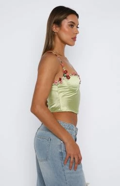 Believe It Crop Matcha -Outlet The Lounge Vibe Store 24.04.2326837