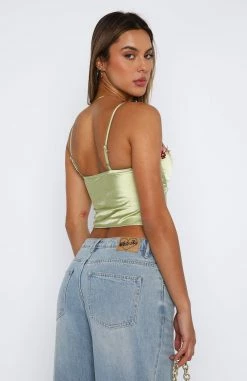 Believe It Crop Matcha -Outlet The Lounge Vibe Store 24.04.2326842