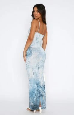 Sorrows Maxi Dress Azzurro 7 Sorrows Maxi Dress Azzurro -Outlet The Lounge Vibe Store 24.08.2350921