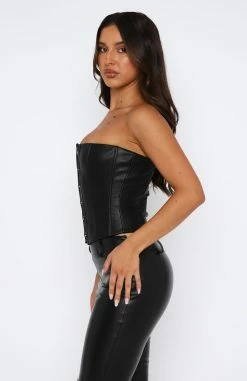 Whole Vibe Bustier Black -Outlet The Lounge Vibe Store 24.08.2351515