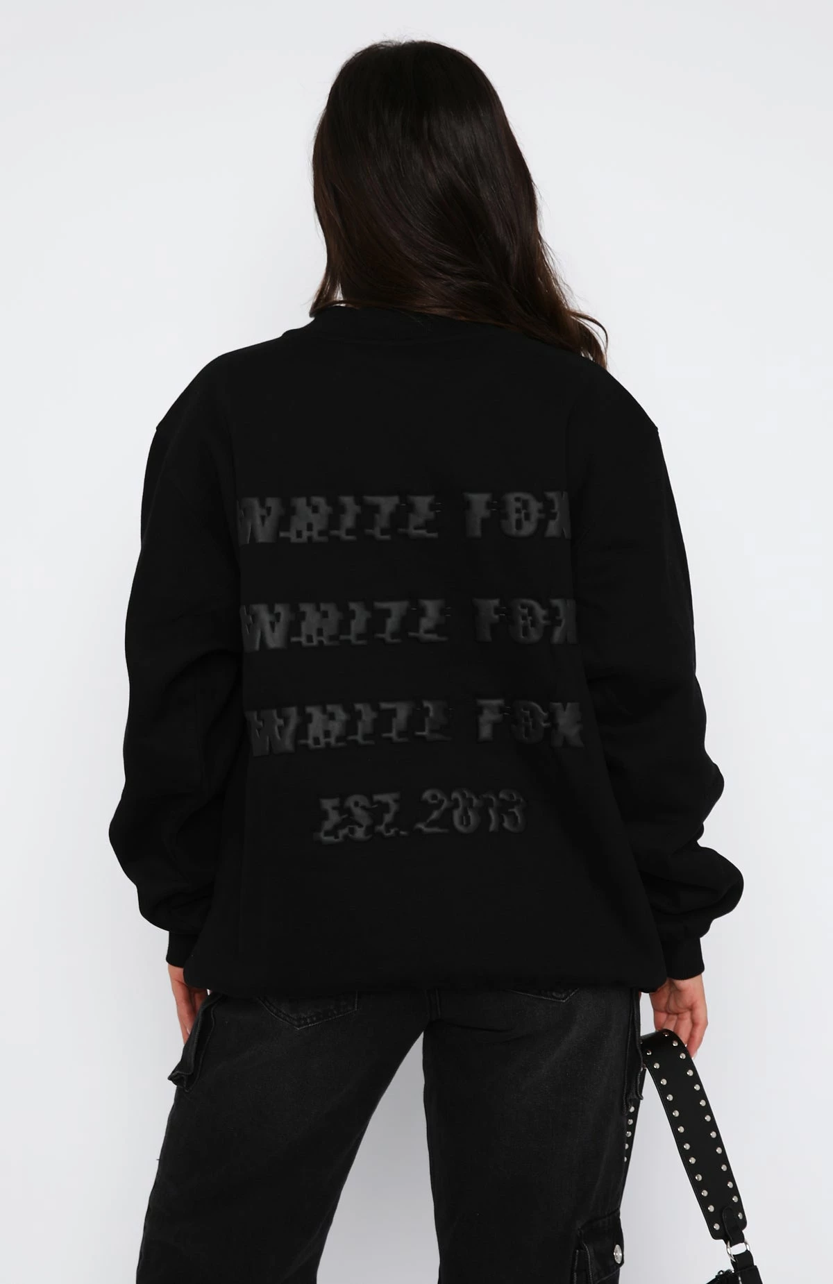 All A Blur Oversized Sweater Black 4 All A Blur Oversized Sweater Black - Image 4