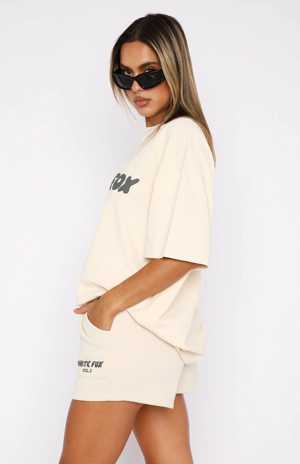 Offstage Oversized Tee Pebble 3 Offstage Oversized Tee Pebble - Image 3
