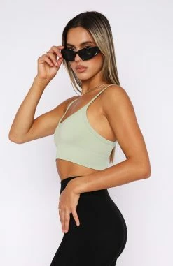 Fancy That Seamless Crop Sage 8 Fancy That Seamless Crop Sage -Outlet The Lounge Vibe Store 25.10.2213113