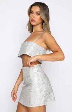 Breathtaking Crop Silver 21 Breathtaking Crop Silver -Outlet The Lounge Vibe Store 25.11.21 625