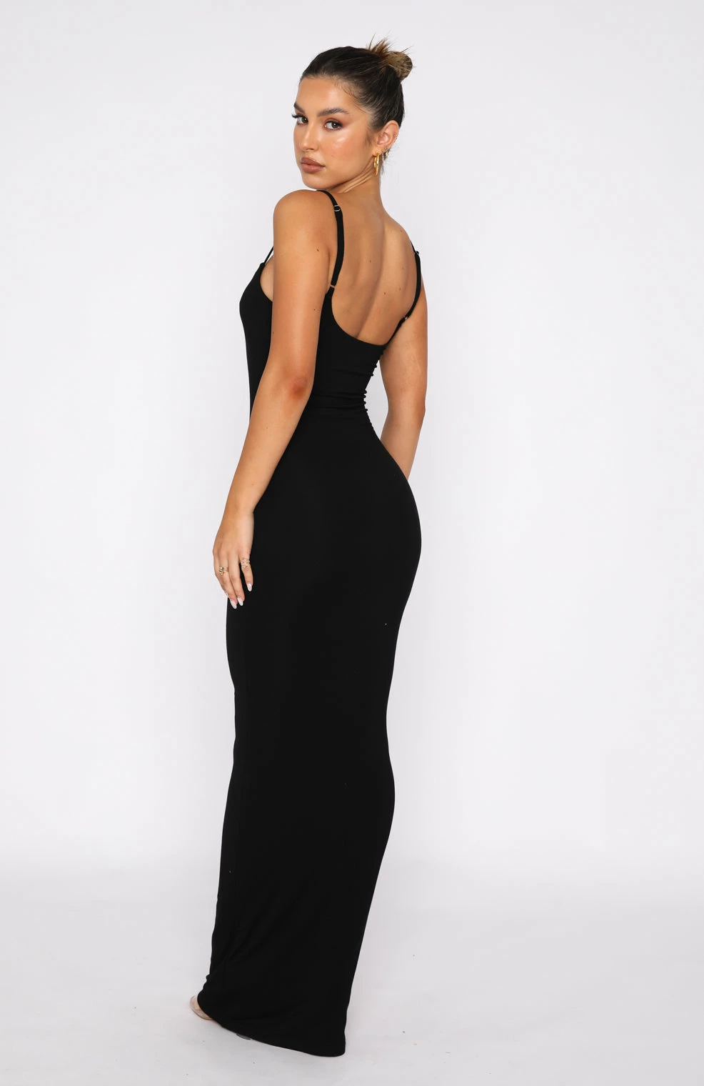 Most Popular Maxi Dress Black 4 Most Popular Maxi Dress Black - Image 4