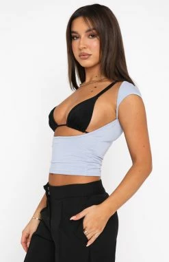 Double Life Tee Blue -Outlet The Lounge Vibe Store 27.07.22 033