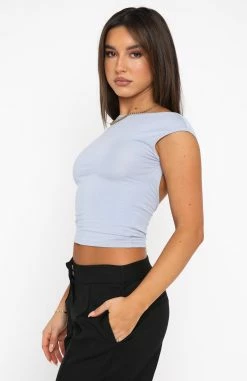 Double Life Tee Blue -Outlet The Lounge Vibe Store 27.07.22 053