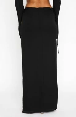 Already Taken Maxi Skirt Black -Outlet The Lounge Vibe Store 27.07.22 263