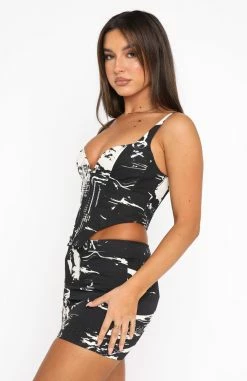 Stand Tall Bustier Dice -Outlet The Lounge Vibe Store 27.07.22 684