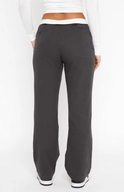 Don't Mess Around Pants Charcoal -Outlet The Lounge Vibe Store 27.07.22 958