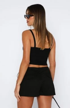 Skip The Line Shorts Black 8 Skip The Line Shorts Black -Outlet The Lounge Vibe Store 27.07.2342428