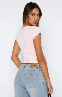 Too Blessed Tee Baby Pink 7 Too Blessed Tee Baby Pink -Outlet The Lounge Vibe Store 27.07.2342442